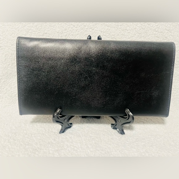 Dunhill Black Leather Long Wallet - Picture 7 of 12
